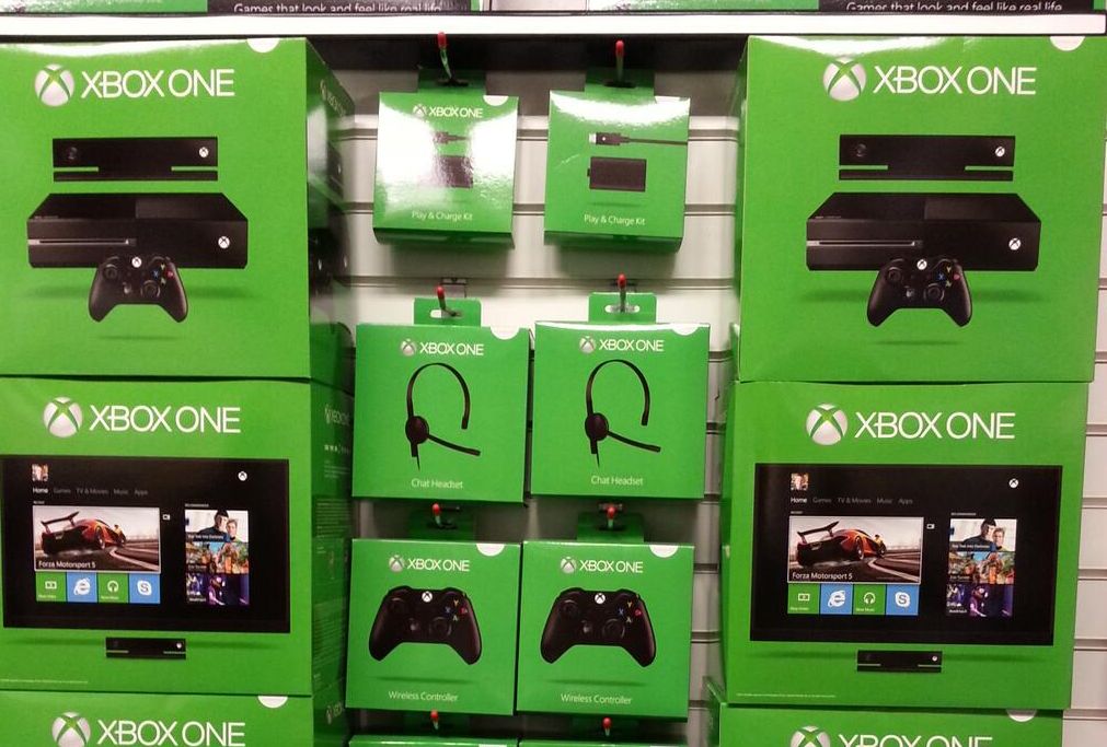 xbox one green box